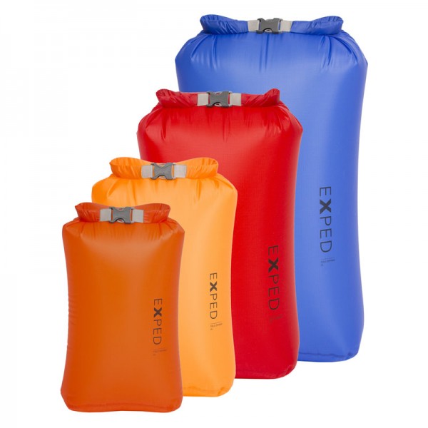 EXPED Fold Drybag UL 4-Pack (XS-L)