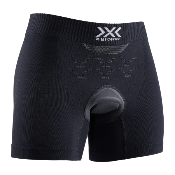 X-BIONIC Energizer 4.0 LT Short Padded Women Opal Black/Arctic White