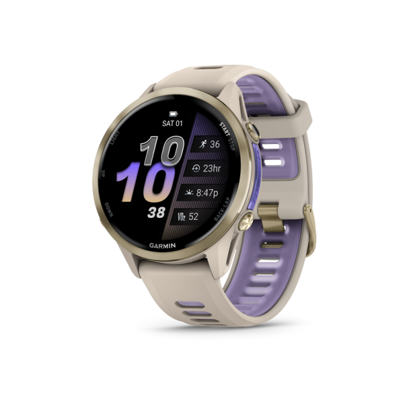 GARMIN Forerunner 970 Gray/Soft Gold Titanium