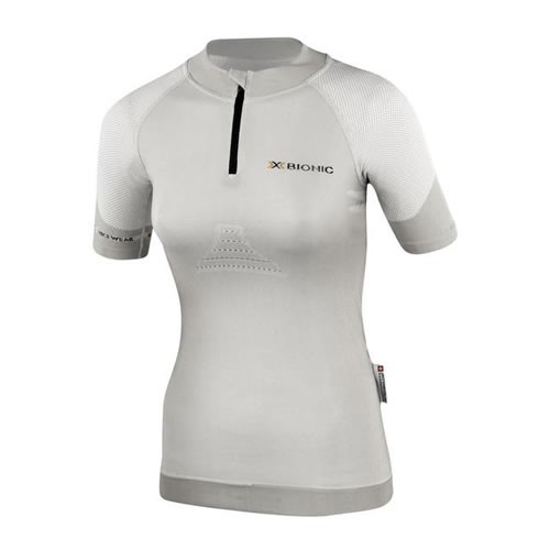 X-BIONIC Fennec Bike Shirt S/S Women Pearl Grey