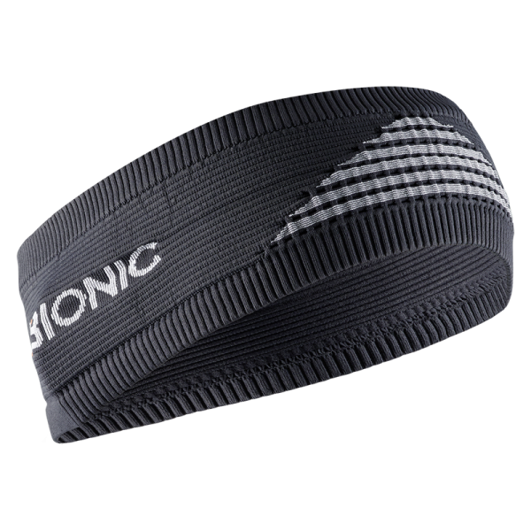 X-BIONIC Headband 4.0 Charcoal/Pearl Grey
