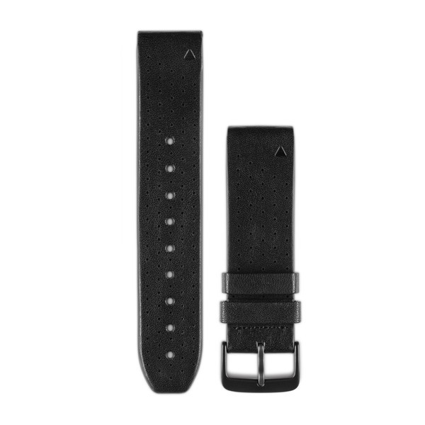 GARMIN QuickFit 22 Armband Leather Black